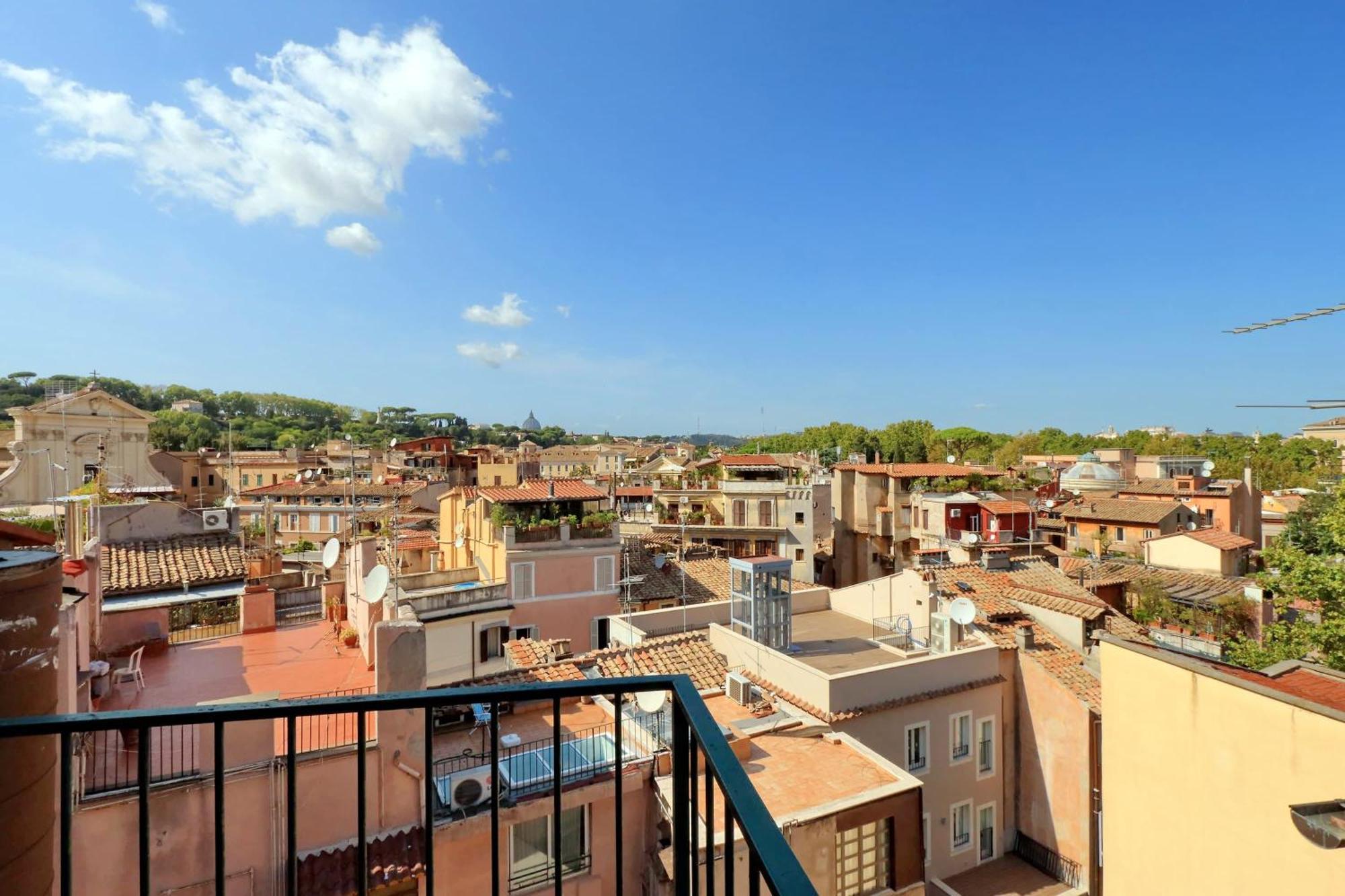 Vicolo Del Cinque Penthouse | Romeloft Lejlighed Eksteriør billede